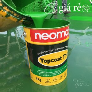 Neomax Topcoat T14 là lớp phủ dòng Polyurethane có khả năng kháng tia UV, chịu mài mòn, bền màu và chống rêu mốc vĩnh viễn