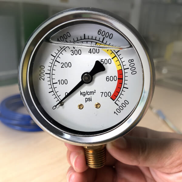 đồng hồ đo áp máy bơm keo PUhay epoxy chất lượng cao giá rẻ