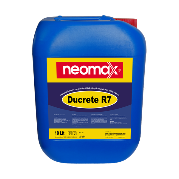 Neomax Ducrete R7 - phụ gia giảm nước cao cấp giá rẻ